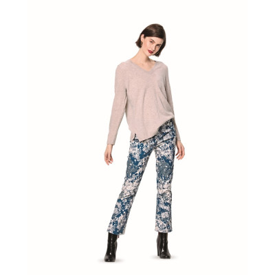 Střih Burda číslo 6152 zvonové kalhoty