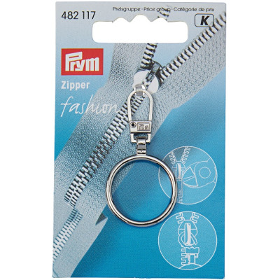 Taháček na zip, kovový PRYM
