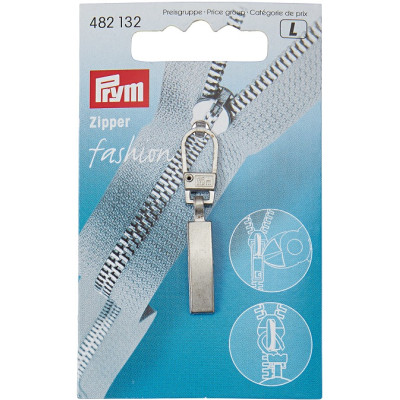 Taháček na zip, kovový PRYM