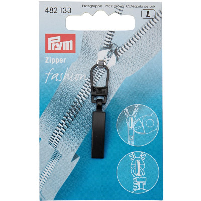Taháček na zip, kovový PRYM