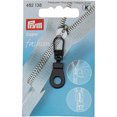 Taháček na zip, kovový PRYM