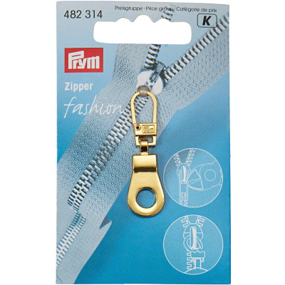 Taháček na zip, kovový PRYM