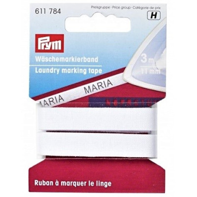 Zažehlovací proužek na jmenovky (3 m) PRYM