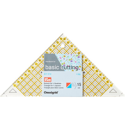 Univerzální pravítko trojúhelník Omnigrid 15 cm PRYM