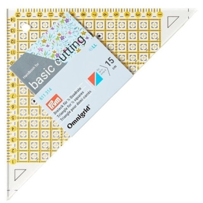 Univerzální pravítko trojúhelník Omnigrid 15 cm PRYM