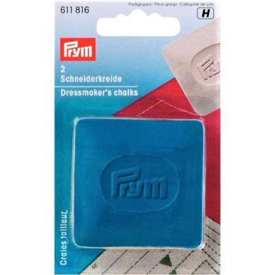 Modrá a žlutá krejčovská křída (2 ks) PRYM