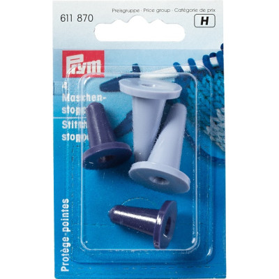 Zarážky ok na pletací jehlice (4 ks) PRYM