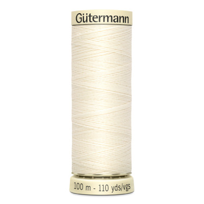 1 Univerzální šicí nit Gütermann 100% PES, béžová