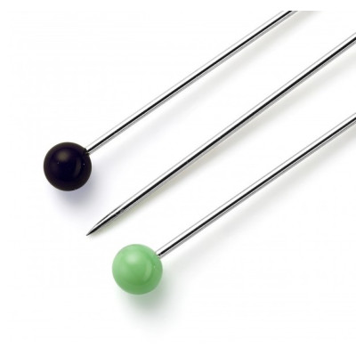 Napichovací špendlíky se skleněnou hlavičkou 10 g PRYM