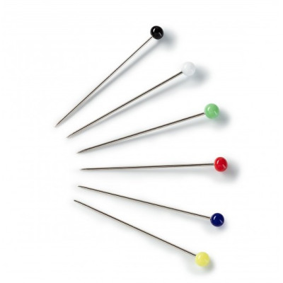 Napichovací špendlíky se skleněnou hlavičkou 10 g PRYM