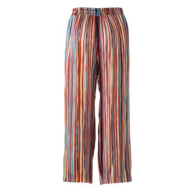 Střih Burda číslo 6148 volné kalhoty s gumou v pase, lněné kalhoty