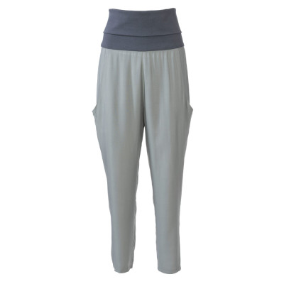 Střih Burda číslo 6124 pohodlné kalhoty se širokým nápletem, kalhoty na jógu