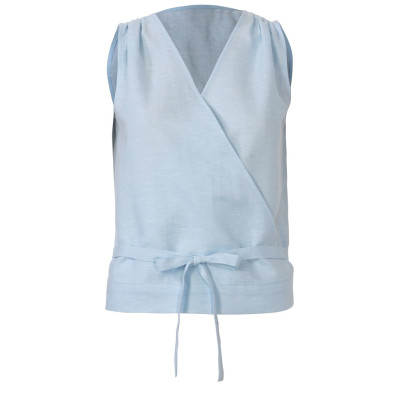 Střih Burda číslo 6122 zavinovací halenka, zavinovací šaty