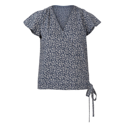 Střih Burda číslo 6122 zavinovací halenka, zavinovací šaty