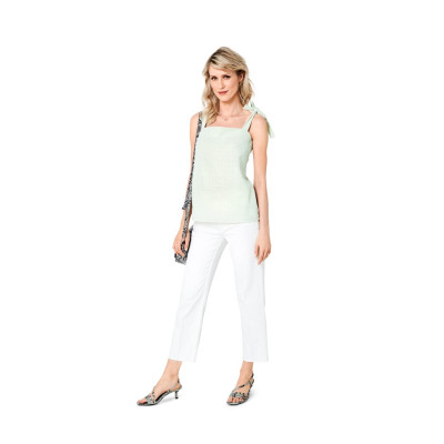 Střih Burda číslo 6121 šaty na ramínka, top na ramínka, tílko