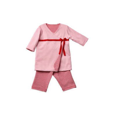 Střih Burda číslo 9451 dětské zavinovací tričko, kalhoty, čepice