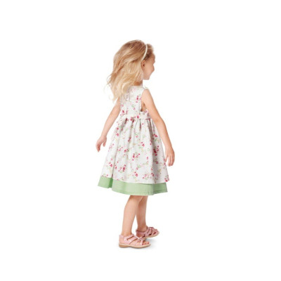 Střih Burda číslo 9460 dětské šaty, overal