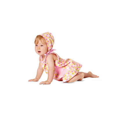 Střih Burda číslo 9462 dětský overal, tílko, kalhotky