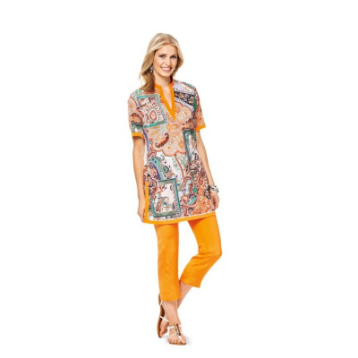 Střih Burda číslo 6809 tunika, košile