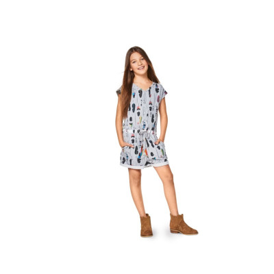 Střih Burda číslo 9345 dětský overal