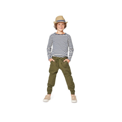 Střih Burda číslo 9346 dětské tričko, tričko s dlouhým rukávem