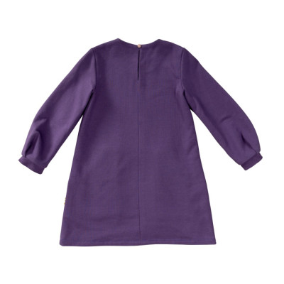 Střih Burda číslo 9310 dětské áčkové šaty, mikinové šaty