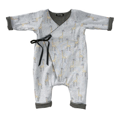 Střih Burda číslo 9314 dětské zavinovací bodýčko