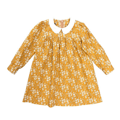 Střih Burda číslo 9305 dětské nabírané áčkové šaty