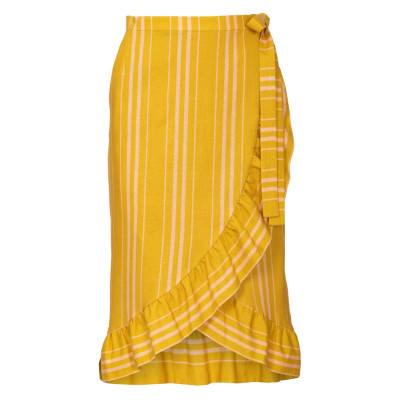 Střih Burda 6200, návod na šití: zavinovací sukně