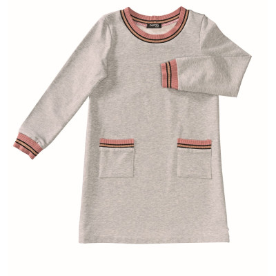 Střih Burda číslo 9286 dětské mikinové šaty