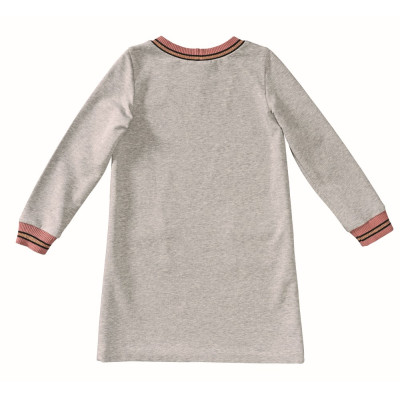 Střih Burda číslo 9286 dětské mikinové šaty