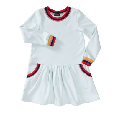 Střih Burda číslo 9286 dětské mikinové šaty