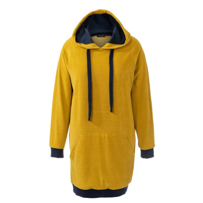 Střih Burda číslo 6195 mikina s kapucí, mikinové šaty pro plnoštíhlé