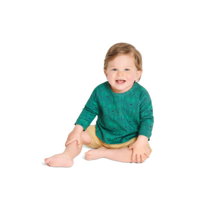 Střih Burda číslo 9277 dětské šaty, tričko