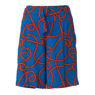 Střih Burda číslo 6138 culottes, šortky s vysokým pasem