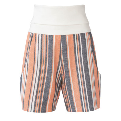 Střih Burda číslo 6124 pohodlné kalhoty se širokým nápletem, kalhoty na jógu