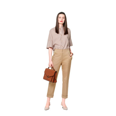 Střih Burda číslo 6101 kalhoty s puky, 7/8 kalhoty