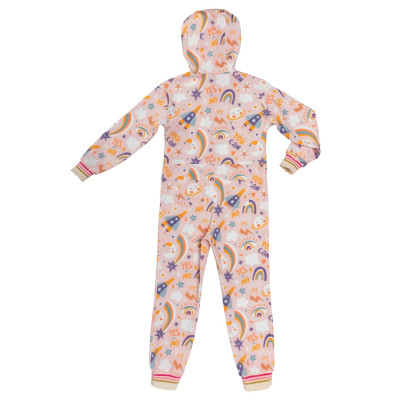 Střih Burda 9275, návod k šití: dětský teplákový overal, kombinéza