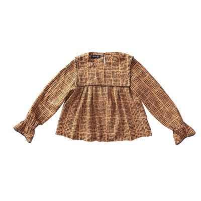 Střih Burda 9274, návod k šití: dětská halenka, halenkové šaty