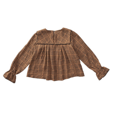 Střih Burda 9274, návod k šití: dětská halenka, halenkové šaty