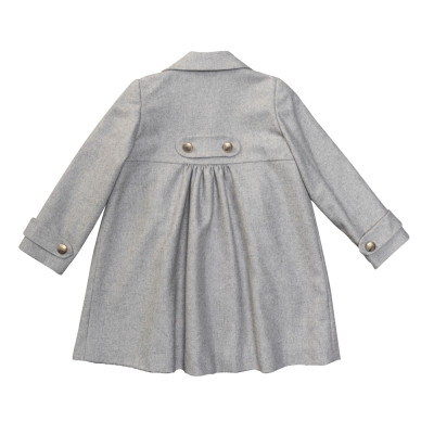 Střih Burda 9268, návod k šití: dětský vlněný kabát