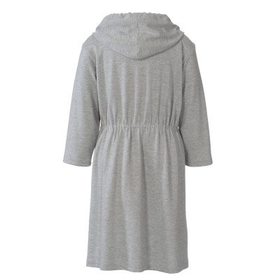 Střih Burda 6095, návod k šití: mikinové šaty pro plnoštíhlé, mikina