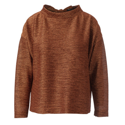 Střih Burda 6093, návod k šití: svetr s propínáním na zádech plnoštíhlé