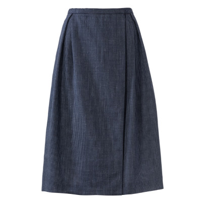 Střih Burda 6084, návod k šití: zavinovací sukně