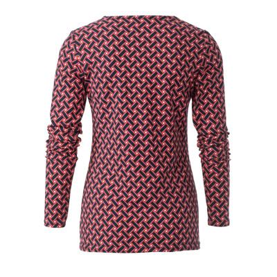 Střih Burda 6075, návod k šití: tričko, tričkové šaty