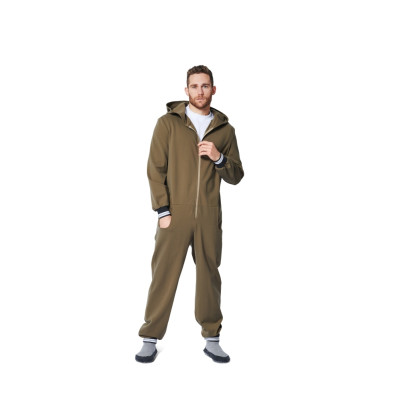 Střih Burda 6065, návod k šití: pánská tepláková souprava, overal