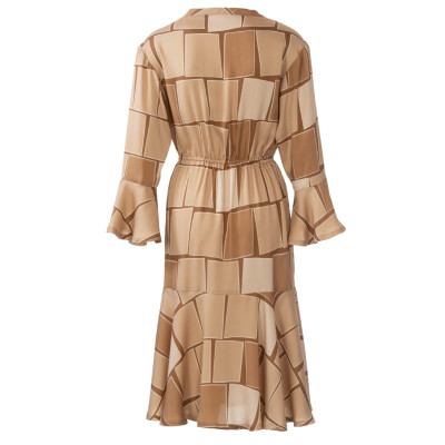 Střih Burda 6060, návod k šití: tunika, šaty s volány