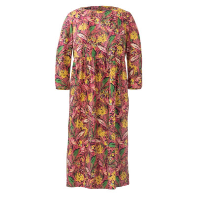 Střih Burda 6058, návod k šití: šaty pro plnoštíhlé