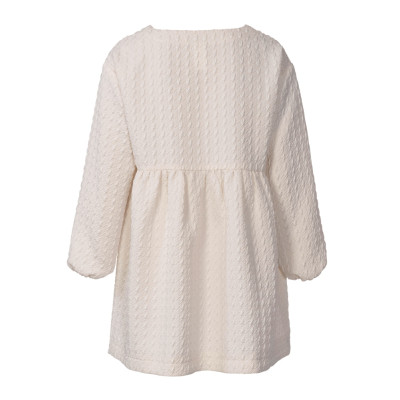 Střih Burda 6055, návod k šití: volné šaty, pohodlné šaty