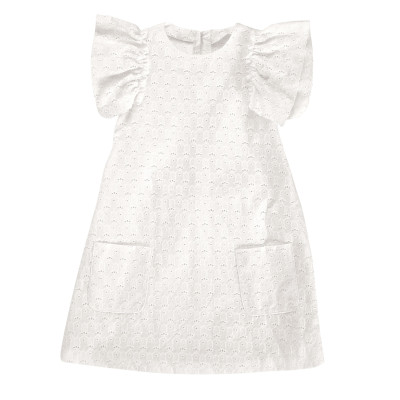 Střih Burda 9264, návod k šití: dívčí áčkové šaty, halenka